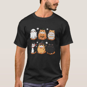 T-shirt Chat Ghost Witch Boo Jee Vampire maman Citrouille
