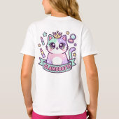 T-shirt Chat Glamoratti (Dos)