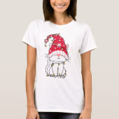 T-shirt chat gnome mignon (Devant)