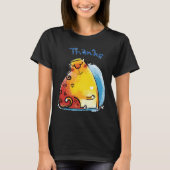 T-shirt Chat gras doux (Devant)