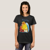 T-shirt Chat gras doux (Devant entier)