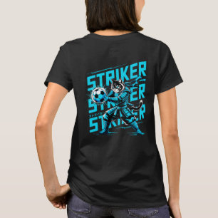 T-shirt Chat Guerrier Samouraï Frappeur Fier - Fan de Foot