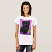 T-shirt Chat Gustav Klimt (Devant entier)