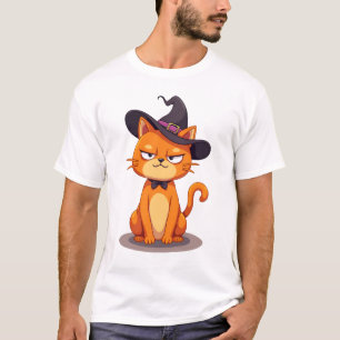 T-Shirt Chat Halloween Kitty Citrouille de Jack Ch