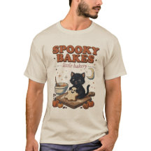 T-Shirt Chat Halloween Spooky Bakes
