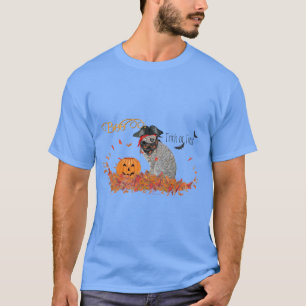 T-shirt Chat Halloween Trick or Treat