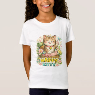 T-Shirt Chat Heureux