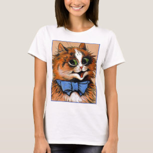 T-shirt Chat heureux (image vintage)