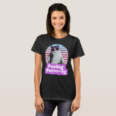 T-shirt Chat Hilarious Mème Kitty Feline Sentiment Purr t (Devant entier)