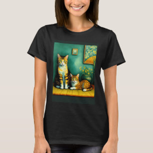 T-shirt Chat impressionniste surréaliste Impressionnisme C