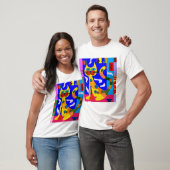 T-shirt Chat inspiré de Matisse (Unisexe)