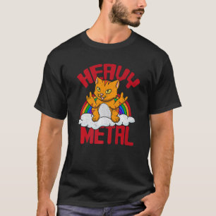 T-shirt Chat Instrumentiste Rock Musique Musicien Musical