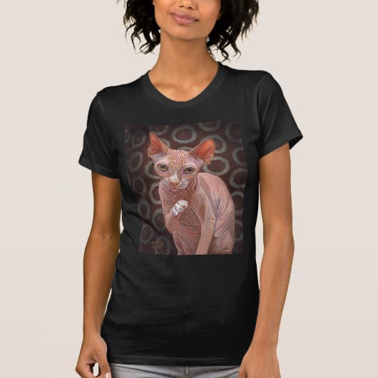 T-shirt Chat Jack de sphinx de Sphynx (Devant)