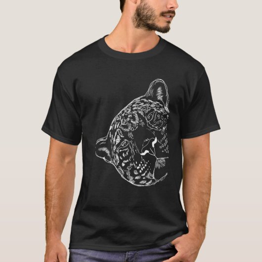 T-shirt Chat Jaguar (Devant)