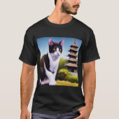 T-shirt Chat japonais Bobtail (Devant)