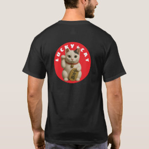 T-shirt Chat japonais Lucky Charm