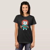 T-shirt Chat japonais Yukata (Devant entier)