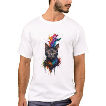 T-shirt chat javanais