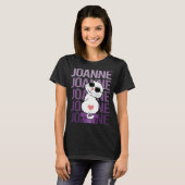 T-shirt Chat - Joanne Nom (Devant entier)