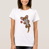 T-shirt Chat jouant (Devant)