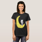 T-shirt Chat jouant de la guitare (Devant entier)