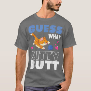 T-shirt Chat Jouer Avec Bobbin Guess Coeurs Ce Kitty Bu
