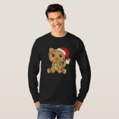 T-shirt Chat Joyeux Noël Animaux d'hiver Chats Noël (Devant entier)