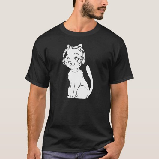 T-shirt Chat K Pop Musique Coréenne K Pop (Devant)