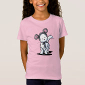 T-Shirt Chat KiniArt pour souris (Devant)