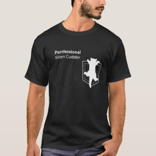 T-shirt Chat Kit de Caresse de Chatons Professionnel Susp