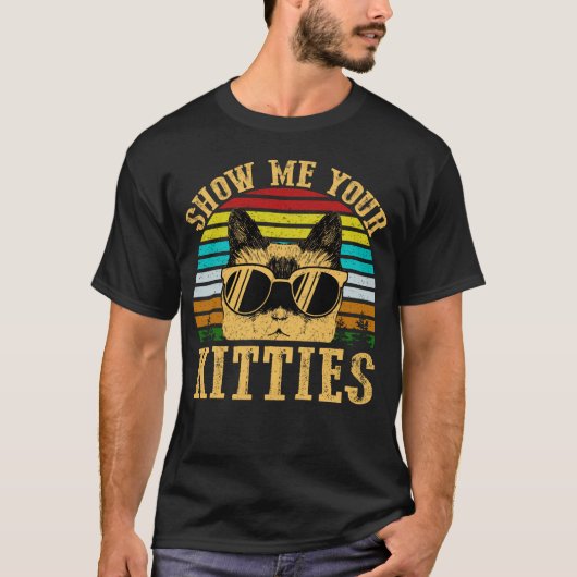 T-shirt chat kitten kitty pet (Devant)
