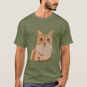T-shirt Chat Kitty Cute Chat (Devant)