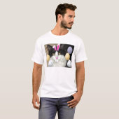 T-shirt Chat Kitty de Pâques (Devant entier)