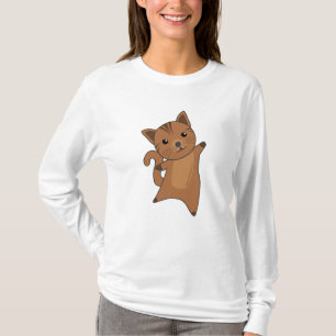 T-shirt Chat Kitty Fourrure Nez mignon Animaux Meow