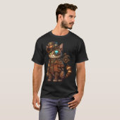 T-shirt Chat Kitty Kitty Steampunk (Devant entier)