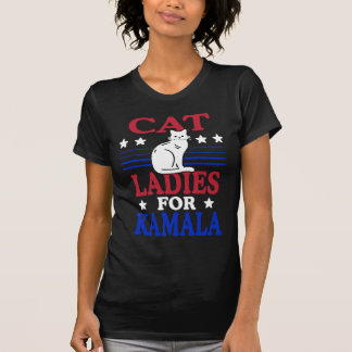 T-shirt Chat Ladies for Kamala Fun Fierce Design politique