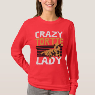 T-shirt Chat Lady Tortie sans cheveux Feline Maman