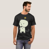 T-shirt chat lampe pensant (Devant entier)