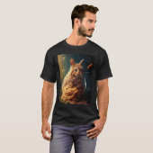 T-shirt Chat Lapin Spaghetti (Devant entier)