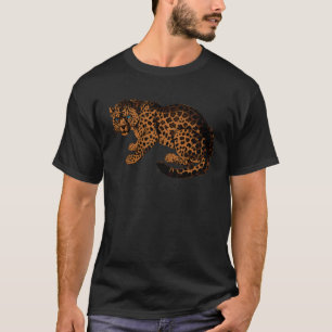 T-shirt Chat Léopard Safari