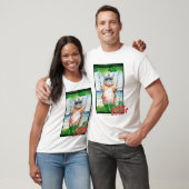 T-shirt Chat "L'été arrive !" (Unisexe)