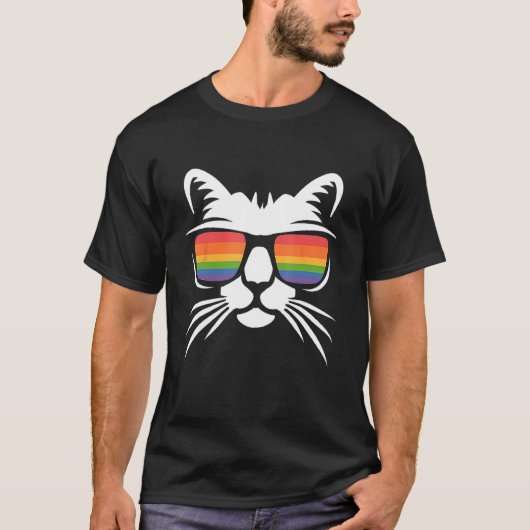 T-shirt Chat LGBT (Devant)