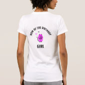T-shirt Chat lilas mou (Dos)