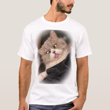 T-shirt chat louche