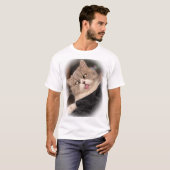 T-shirt chat louche (Devant entier)