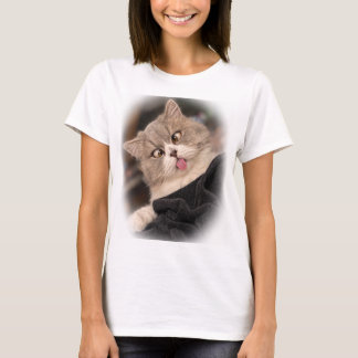 T-shirt chat louche