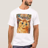 T-shirt Chat, Louis Wain (Devant)