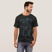 T-shirt Chat Magique Cool (Devant entier)