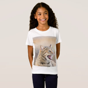 T-Shirt Chat magnifique
