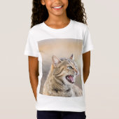 T-Shirt Chat magnifique (Devant)